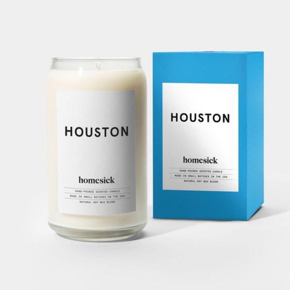 Homesick Houston candle in box.  Unused.